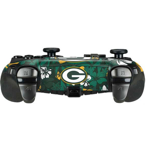 NFL Green Bay Packers Tropical Print PlayStation Scuf Vantage 2 Controller Skin